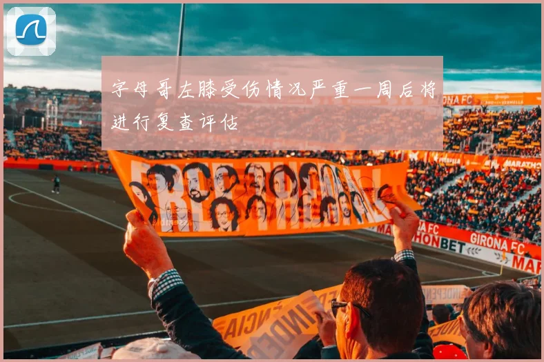 字母哥左膝受伤情况严重一周后将进行复查评估
